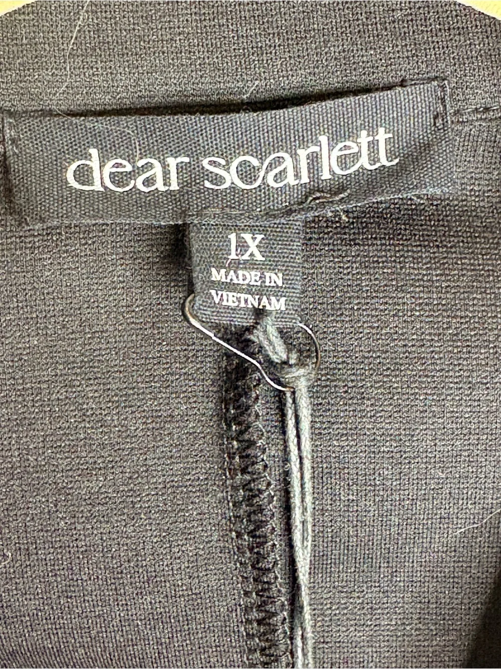 Blazer Jacket 1X Black Dear Scarlett New With Tags. - Picture 6 of 9